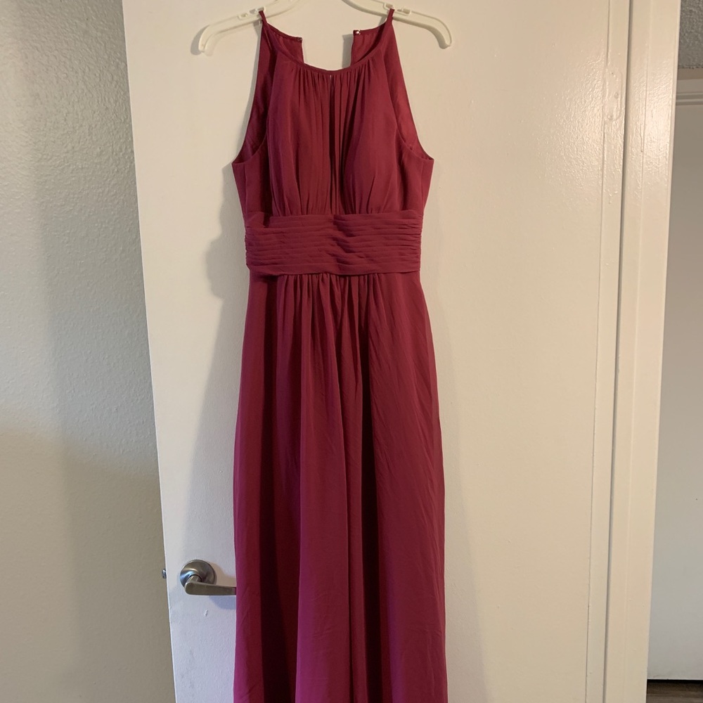 Azazie Bonnie dress in Mulberry